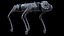 Rigged Unitree Go1 Robot Dog Black PBR