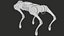 Rigged Unitree Go1 Robot Dog Black PBR