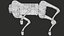 Rigged Unitree Go1 Robot Dog Black PBR