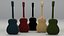 Jeu de guitare acoustique