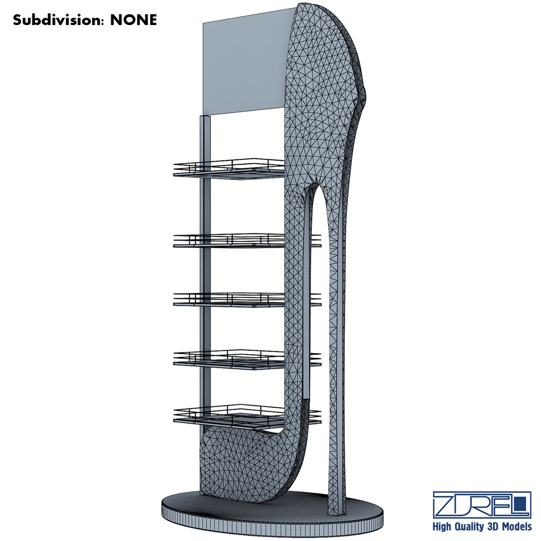 Rack Shoes V 1 3d Max