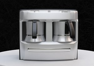 3d model turkish coffe machine