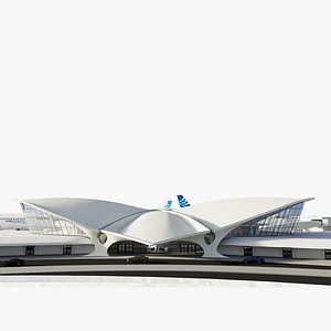 TWA Flight Center 90s Model