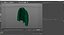 Oversize Puffer Mens Jacket Green