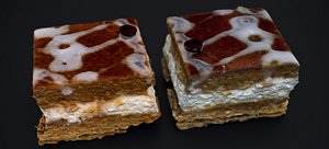 PUMPKIN SPICE CHEESE CAKE 2021 FBX 2 3D model