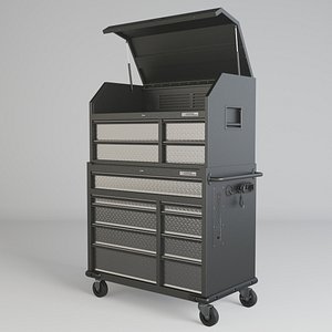 Mobile Tool Chest Combo 1 PBR 3D