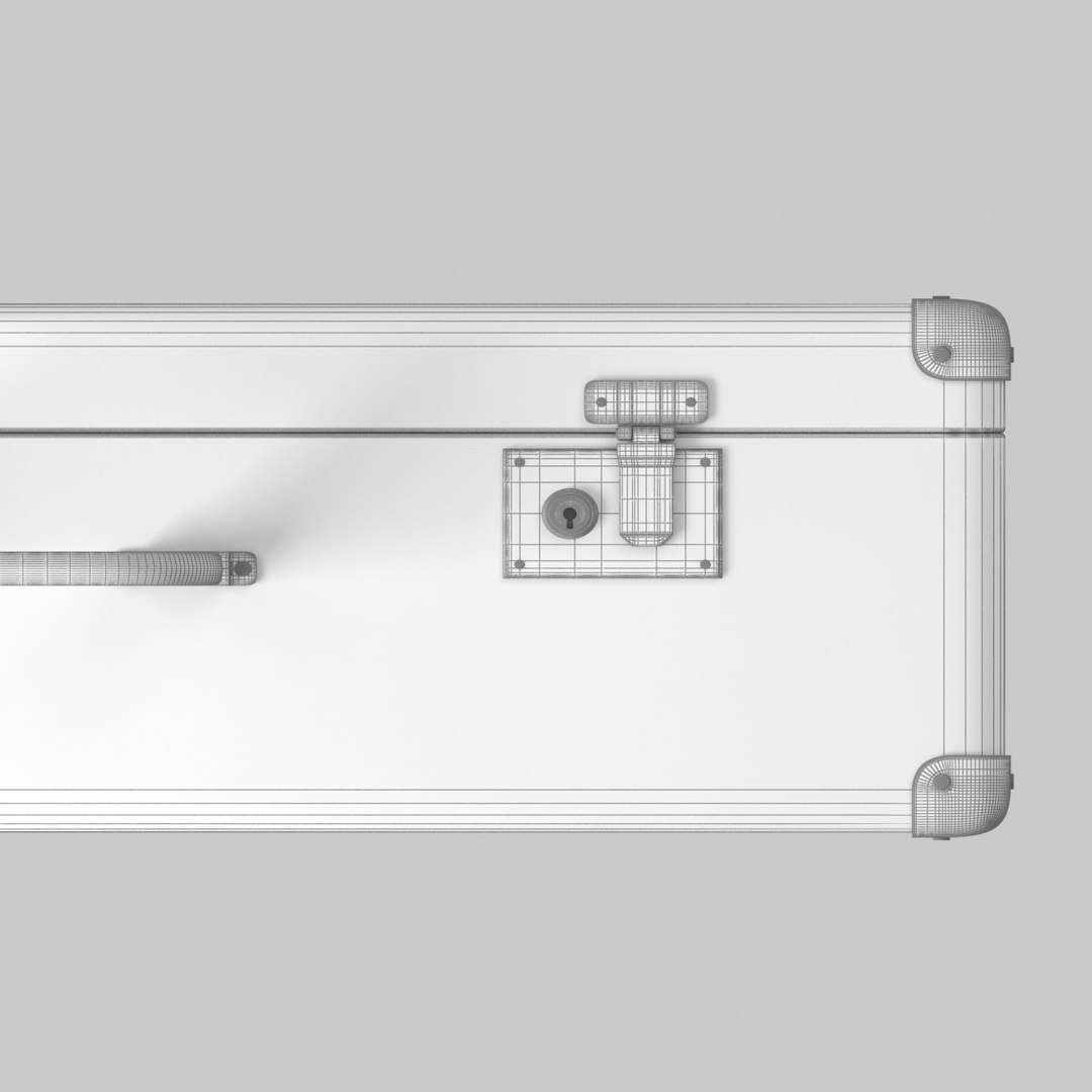 old suitcase 3d model