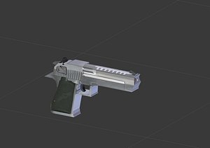 3D desert eagle model
