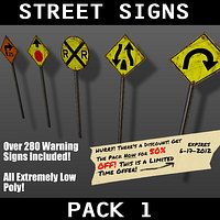 Street Signs Pack 1