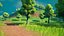 Stylized GrassLand  Dream Lake