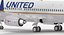 3D boeing 737-700 interior united airlines