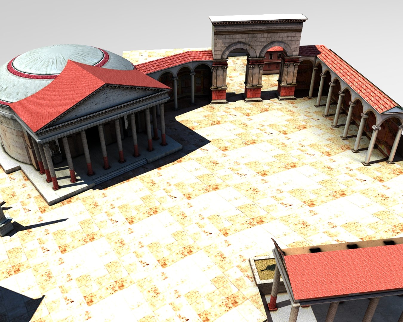 3ds Max Ancient Rome