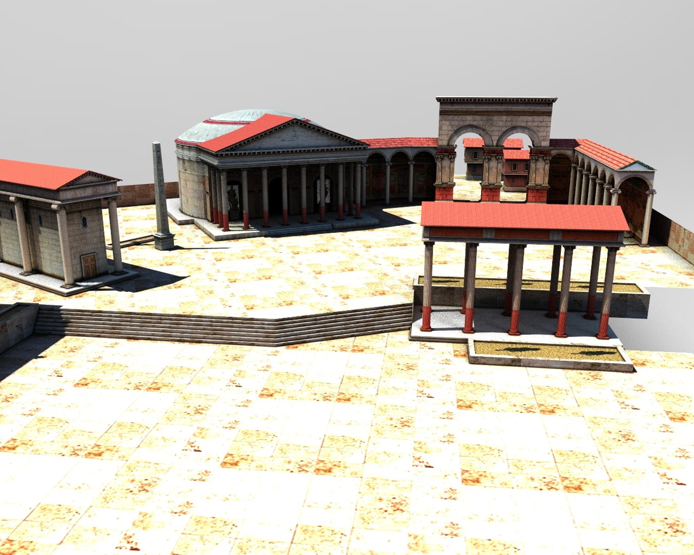 3ds Max Ancient Rome