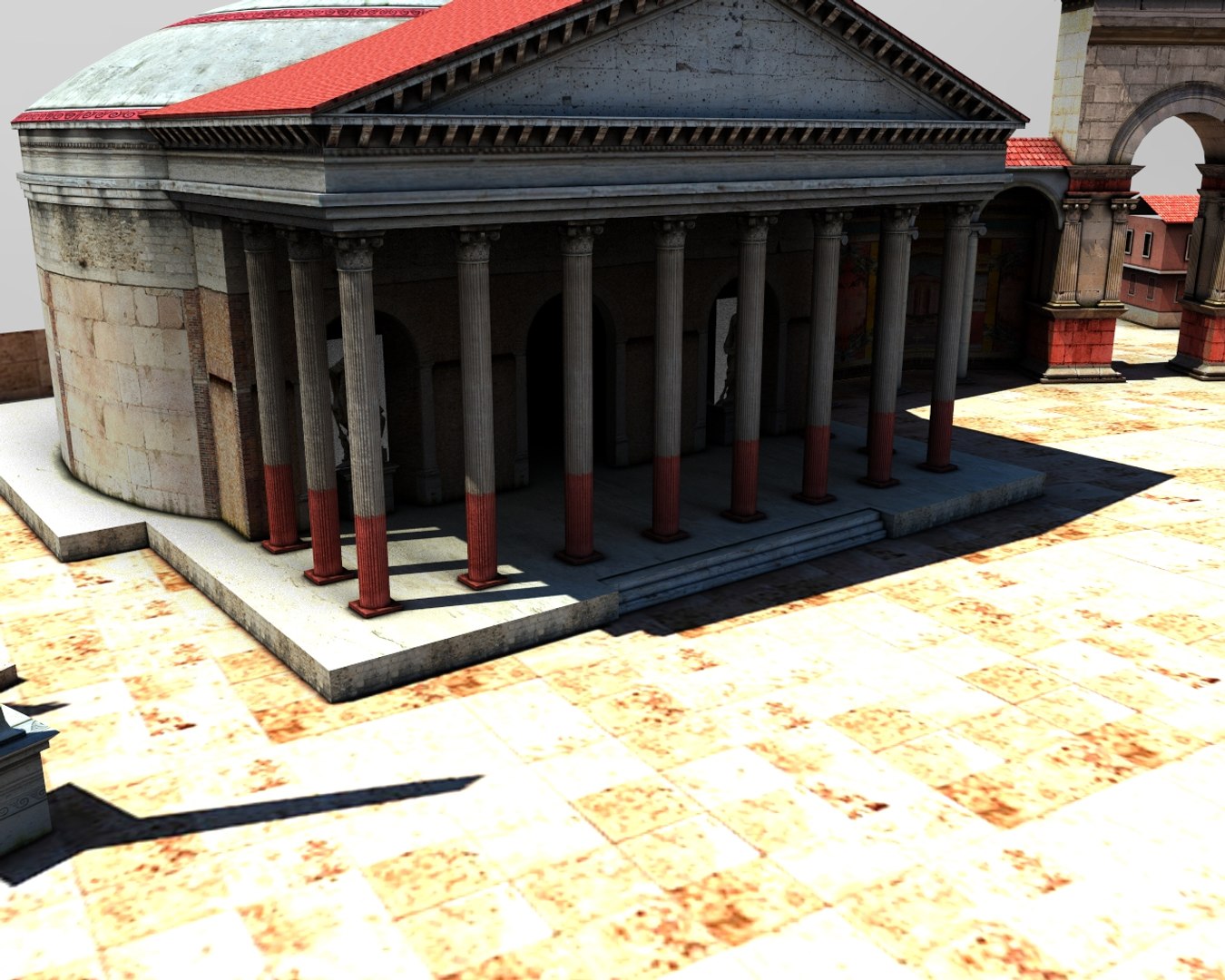 3ds Max Ancient Rome