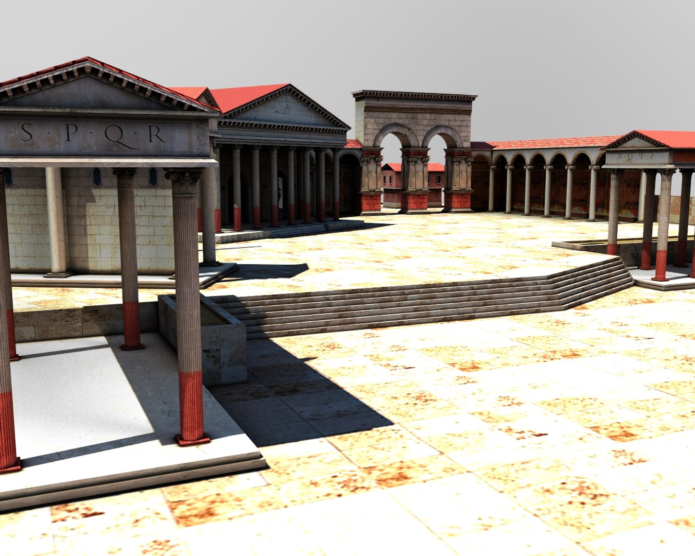 3ds Max Ancient Rome