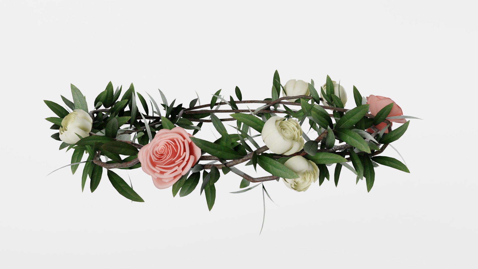 Flower Crown 3D https://p.turbosquid.com/ts-thumb/uf/b3BUnO/lg/flowercrown_01_01/png/1668260346/1920x1080/fit_q87/fd13697df7d8748e4ff2f30a021edab79a7eea98/flowercrown_01_01.jpg