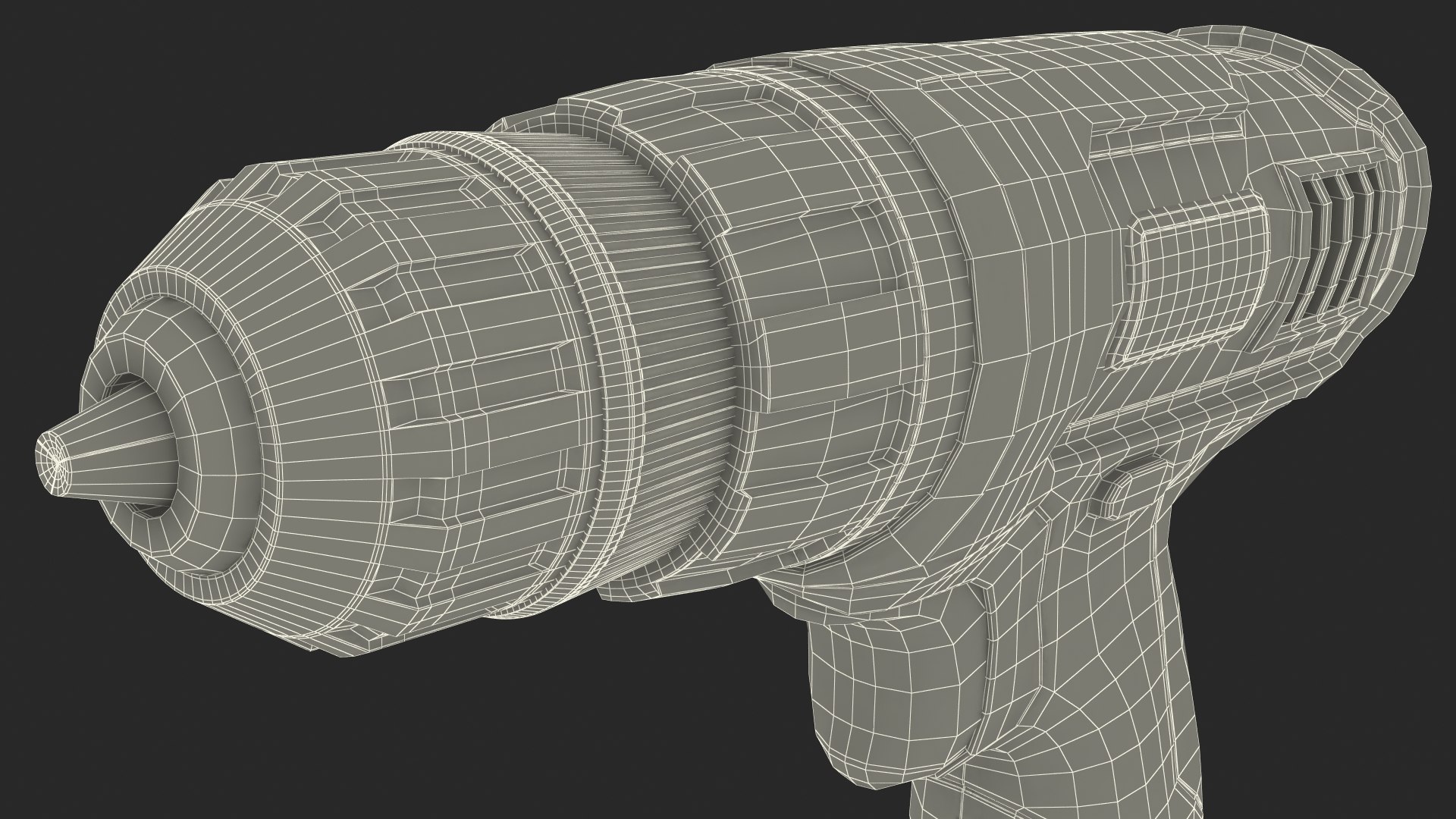3D Cordless Drill Driver model TurboSquid 2022417