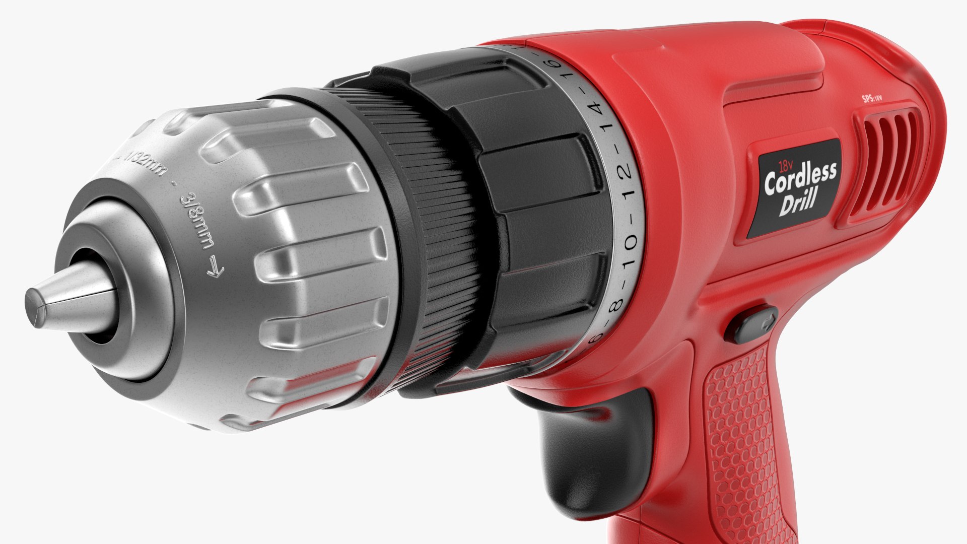 3D Cordless Drill Driver model TurboSquid 2022417