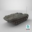 3D model Tracked Infantry Fighting Vehicle Simplified