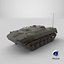 3D model Tracked Infantry Fighting Vehicle Simplified