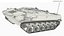 3D model Tracked Infantry Fighting Vehicle Simplified