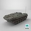 3D model Tracked Infantry Fighting Vehicle Simplified