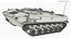 3D model Tracked Infantry Fighting Vehicle Simplified