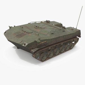 3D model Tracked Infantry Fighting Vehicle Simplified