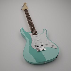 3D Guitar Yamaha Pacifica 112V model