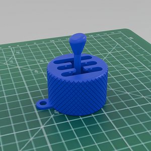 3D Gear Shift Fidget Toy