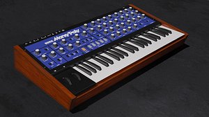 3D Korg MonoPoly