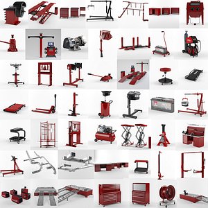 Car Service Equipment Mega Pack 49 in 1