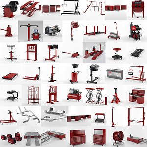 Car Service Equipment Mega Pack 49 in 1