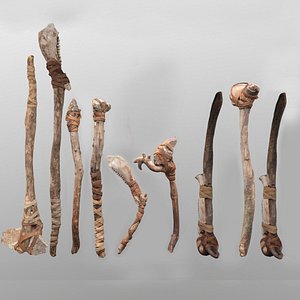 Primitive Club - Axe Collection 3D Model