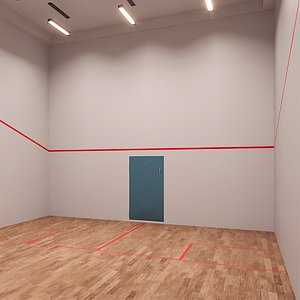 Squash Gym Interior