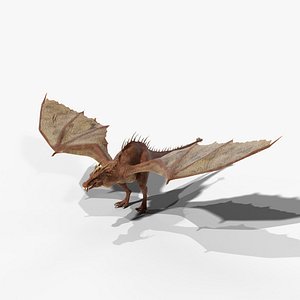 Dragon Wyvern - Rigged PBR