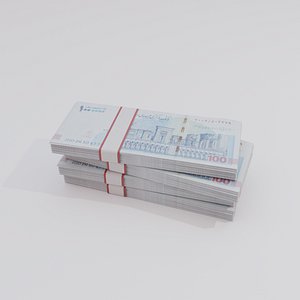3D 1000000 Iran Iranian Rial Currency