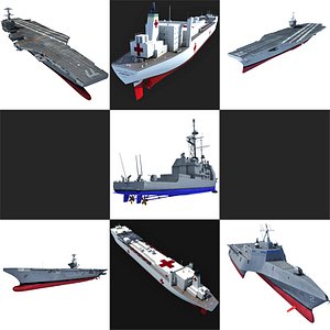 navy ship 3d max