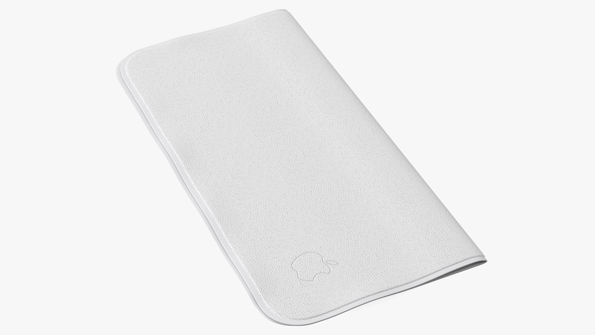 Apple Polishing Cloth Folded in Half 3D model preview