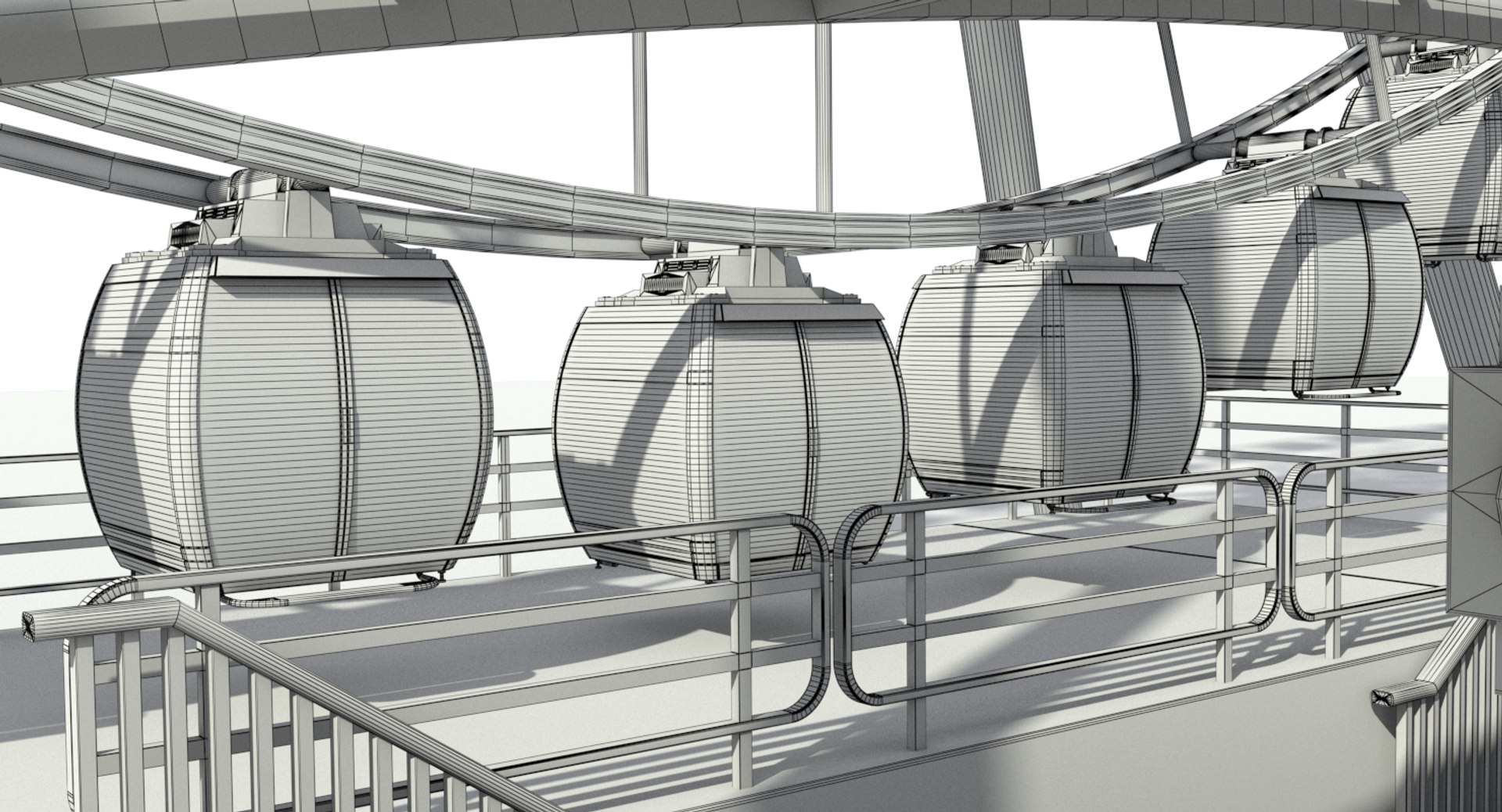 3D sky wheel - TurboSquid 1292435