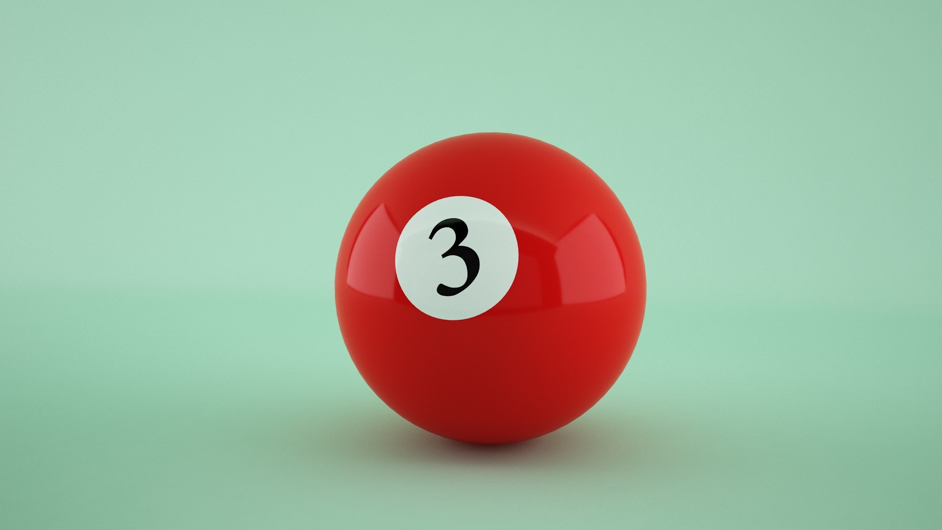 Billiard Pool Ball3 American Model 3D Model TurboSquid 1932079