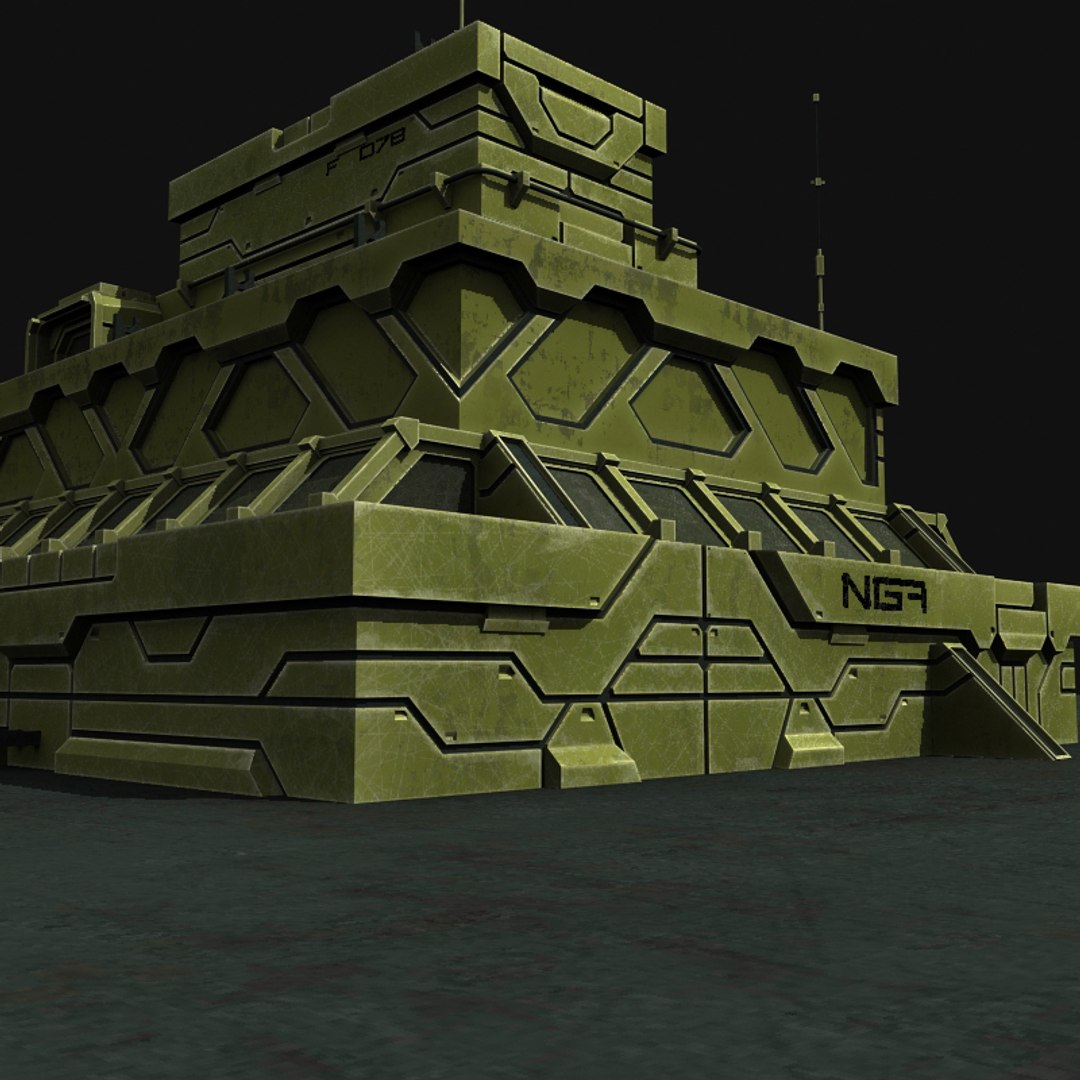 sci-fi space base max