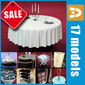 3d max hotel restaurant