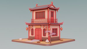 Chinese Town Collection 3D