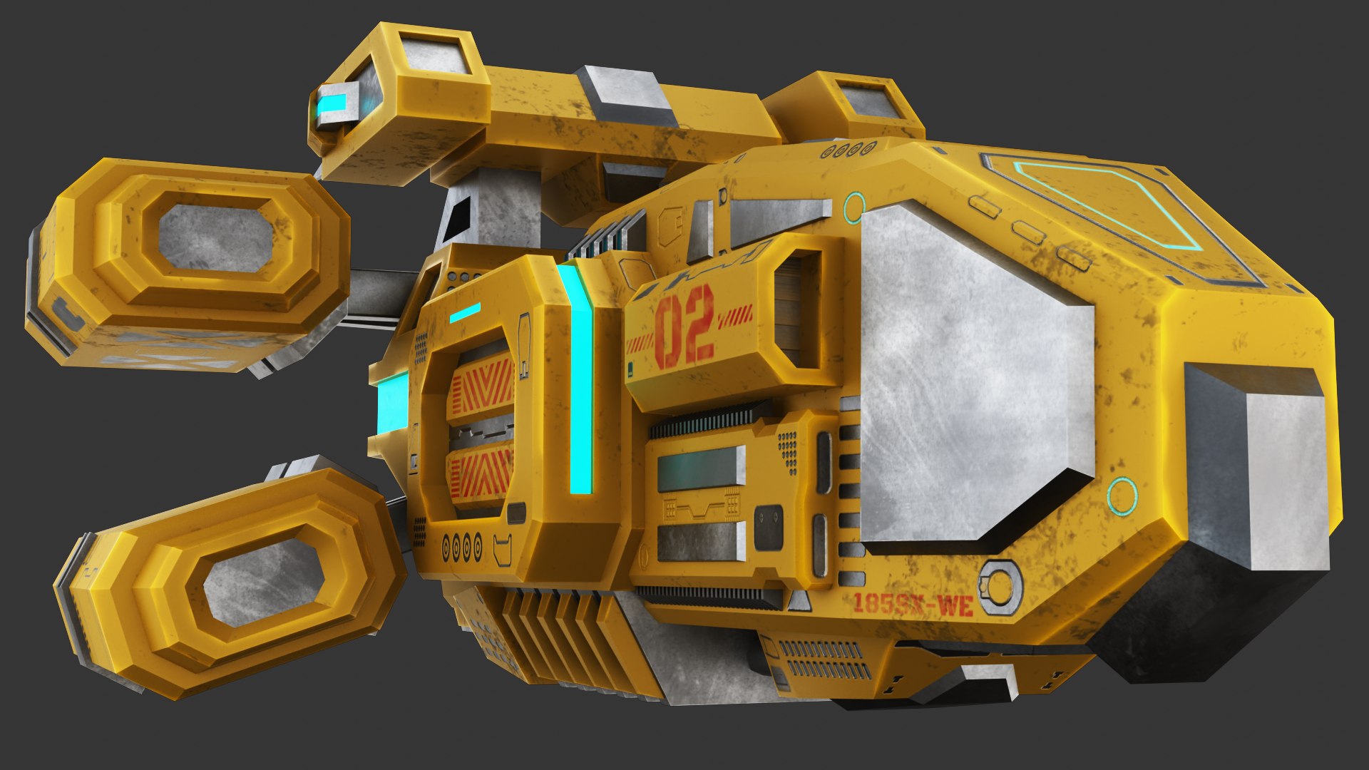 3D Spaceship low poly model https://p.turbosquid.com/ts-thumb/ug/PsSxv9/xL/4/png/1623514002/1920x1080/fit_q87/2e791c403ecdcc8653136cba8ebe69d1b13a9d85/4.jpg