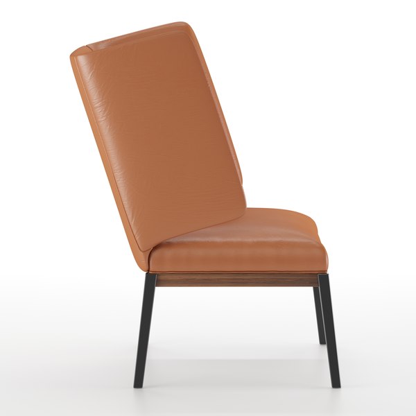 High-back armchair chair 3D model - TurboSquid 1671478