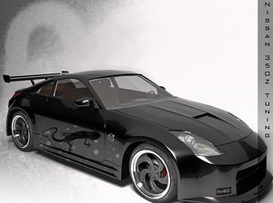 3d z nissan 350 model