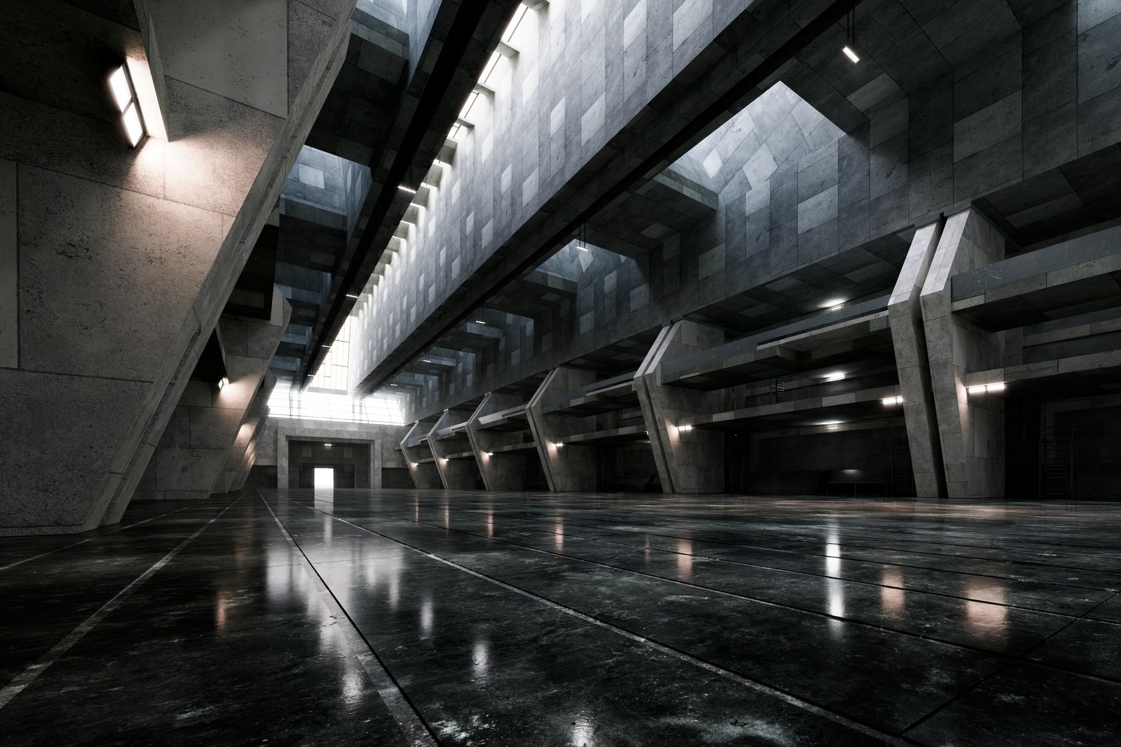 3D model Industrial Brutalist Sci-Fi Hangar - Cinematic Environment- 012 https://p.turbosquid.com/ts-thumb/ug/XdavpS/TV/03/jpg/1789140144/1920x1080/fit_q87/08d43972a38b3961af0997ea76fcdb88c14285d8/03.jpg