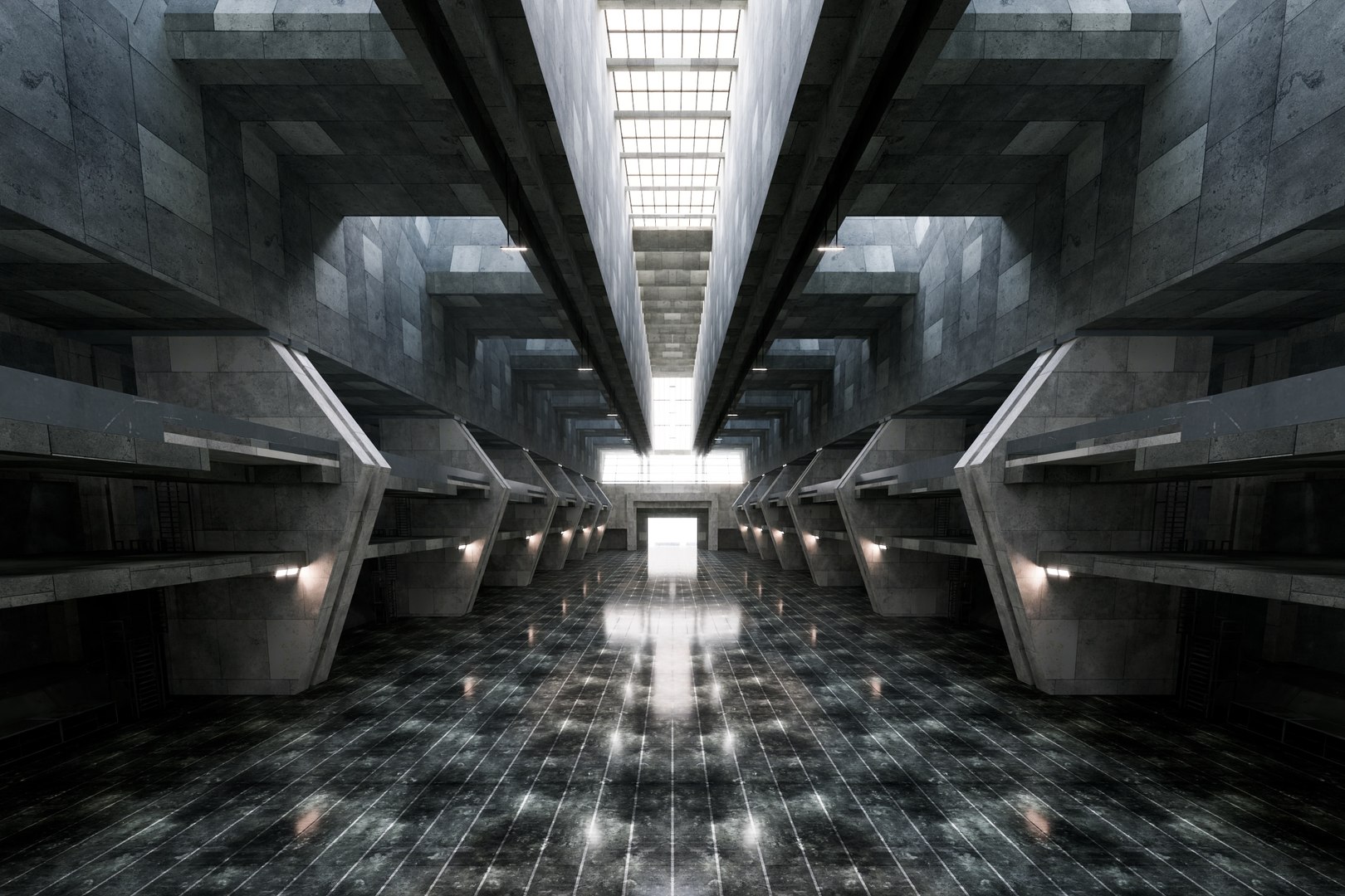 3D model Industrial Brutalist Sci-Fi Hangar - Cinematic Environment- 012 https://p.turbosquid.com/ts-thumb/ug/XdavpS/YO/7/jpg/1789140212/1920x1080/fit_q87/cf6423c07b47d31ae0ffd1d930fd95e584eef17b/7.jpg