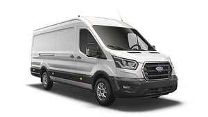 3D model Ford Transit Van L4H2 LImited 2021